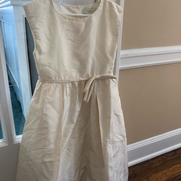 JCrew CrewCuts Collection Line 100% Silk Dress size 6 Girls - Picture 2 of 4